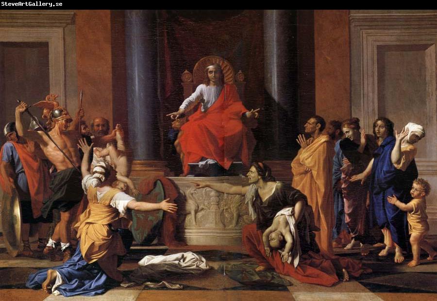 POUSSIN, Nicolas Le jugement de Salomon